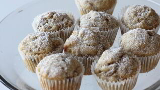 Кексы с орехами