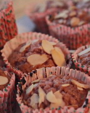 Постные кексы