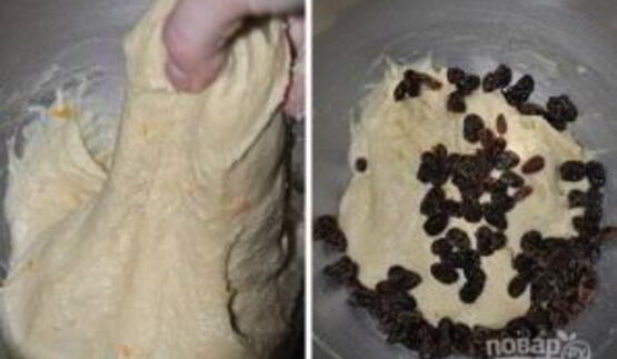 ромовый кекс с изюмом