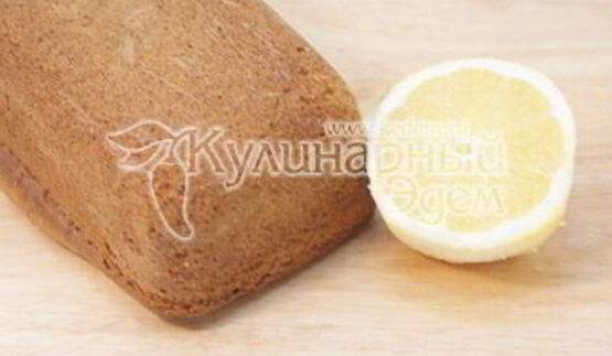 рождественский лимонный кекс