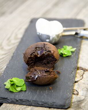 Шоколадный фондан