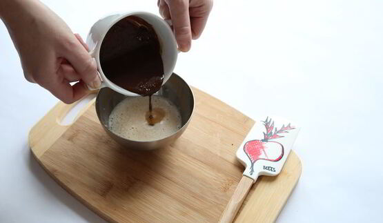 шоколадный фондан