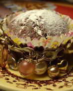 Шоколадные кексы с начинкой из белого шоколада