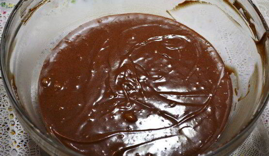 шоколадные кексы с начинкой из белого шоколада