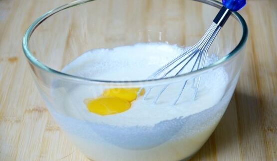 сметанные кексы с черникой