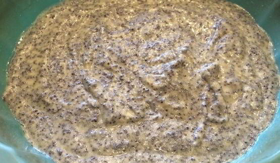 воздушный кекс с маком