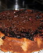 Яблочно-творожный кекс