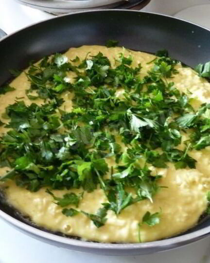 Рецепт хачапури ленивых с сырома и зеленью