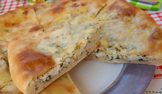 хачапури с адыгейским сыром