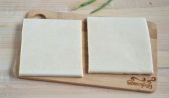 хачапури с сыром из слоеного теста