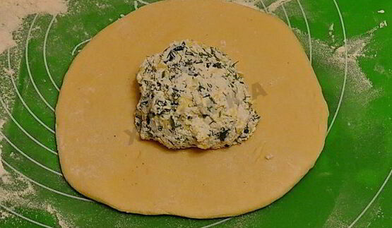 хачапури с творогом на сковороде