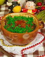 Американский мясной хлеб в горшочке