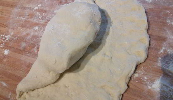 белый хлеб с камамбером