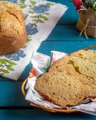 Бездрожжевой хлеб в хлебопечке