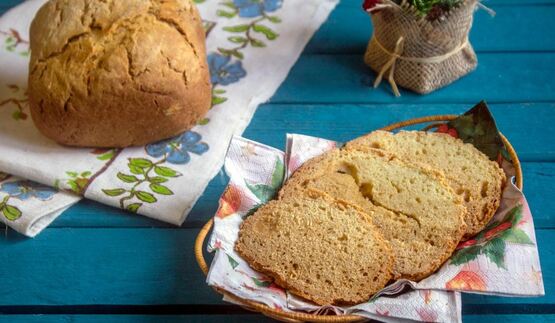 бездрожжевой хлеб в хлебопечке