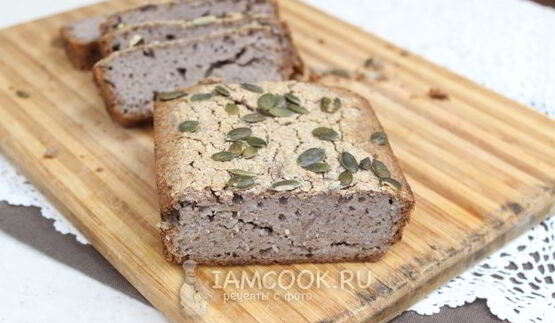 хлеб из зеленой гречки