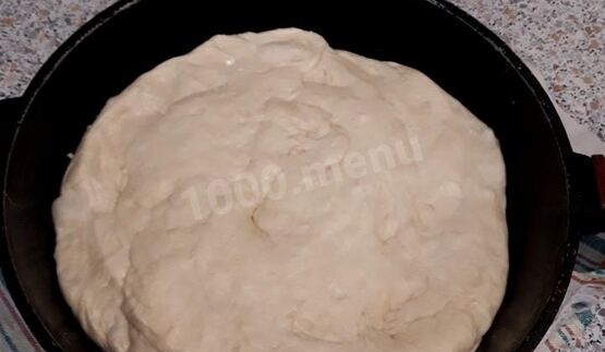 хлеб в сковородке