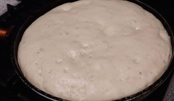 хлеб в сковородке