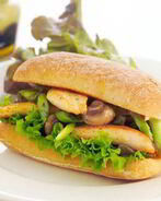 Куриная чиабатта с пряностями