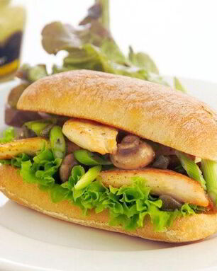 Куриная чиабатта с пряностями