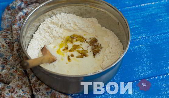 луковый хлеб