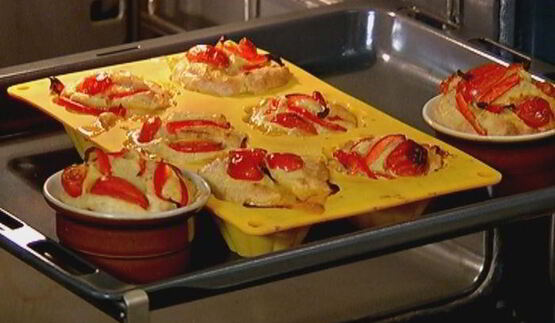 мини-хлебушек с овощами