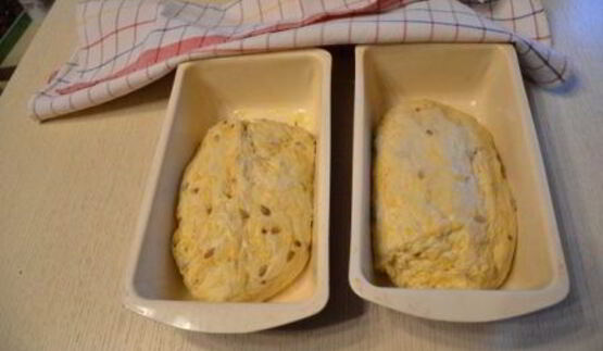 оливковый хлеб с тыквой и семечками