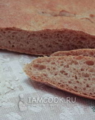 Ржаной хлеб на рисовом отваре