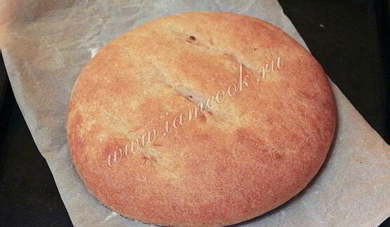 ржаной хлеб на рисовом отваре