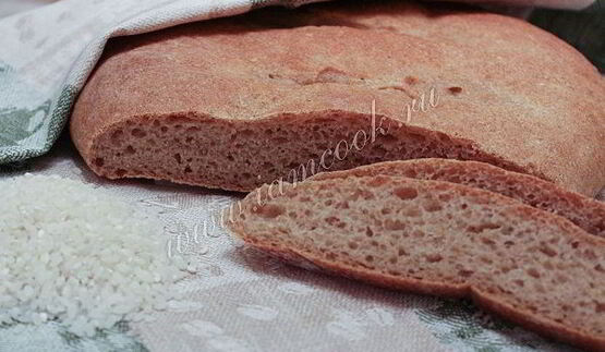 ржаной хлеб на рисовом отваре