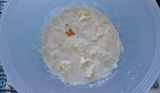 сладкий хлеб-гармошка со сливочным сыром и маком