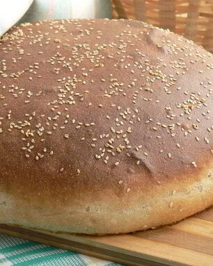 Цельнозерновой пшеничный хлеб на опаре