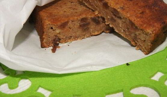 здоровый банановый хлеб без муки