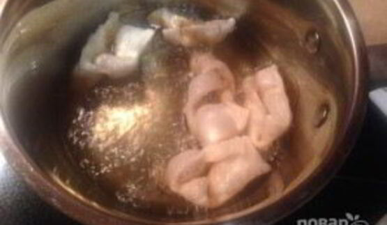 хрустящий хворост на воде