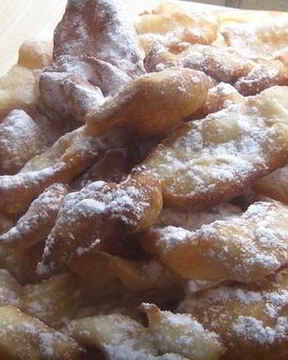 Хворост классический на кефире