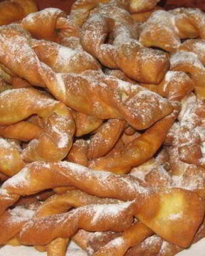 Хворост жареный в масле