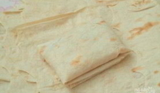 горячий лаваш с сыром