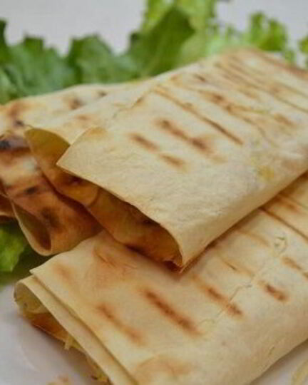 Рецепт конвертиков из лаваша с курицей