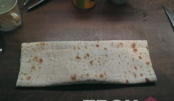 курица с кукурузой в лаваше