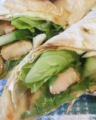 Курица в лаваше