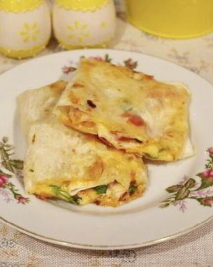 Рецепт лаваша с начинкой, жаренный на сковороде