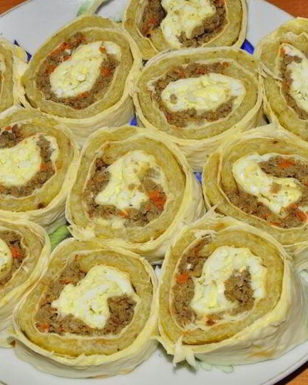 Рецепт лаваша с печенью говяжьей