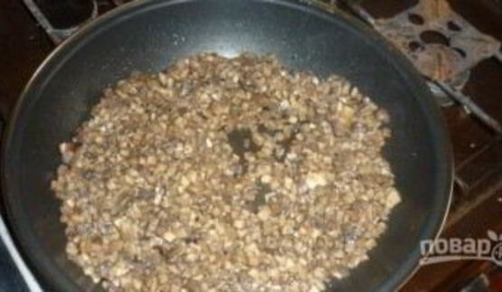 лаваш с шампиньонами и сыром