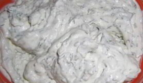 лаваш с творогом и чесноком