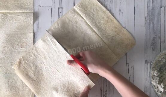 лаваш с творогом и зеленью быстро и вкусно