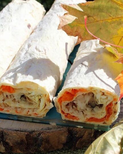 Рецепт лаваша со шпротами