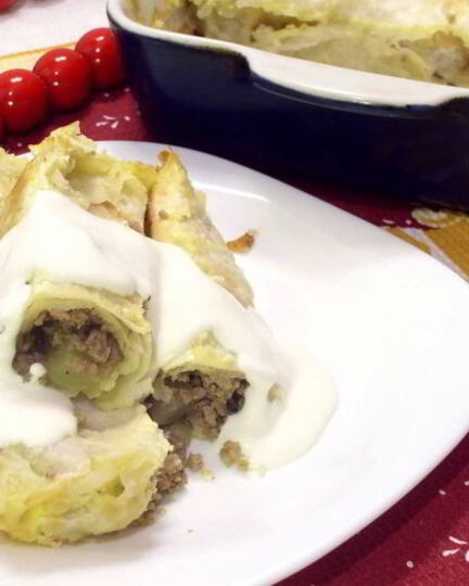 Рецепт трубочек с мясной начинкой лавашони