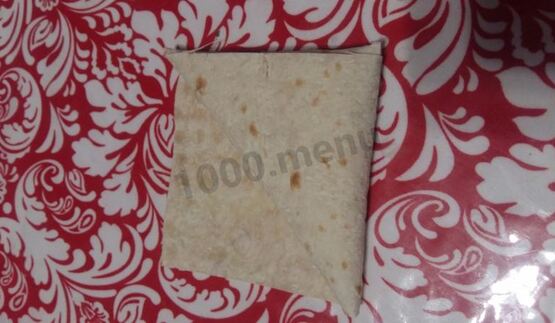 творожно-яблочные конвертики из лаваша