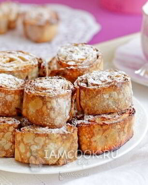 Ленивая пахлава из лаваша