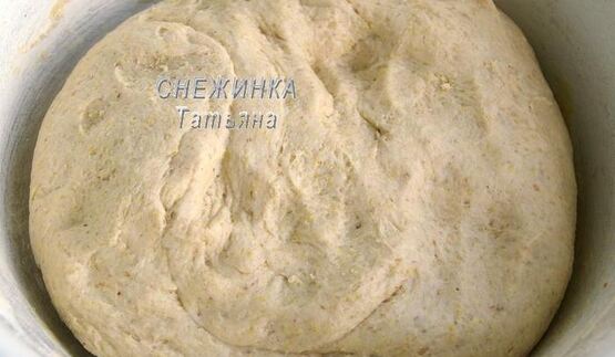 фокачча из трех видов муки с розмарином